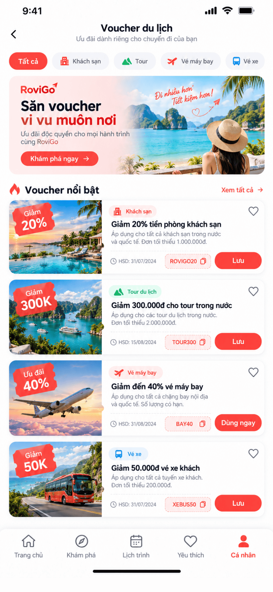 App du lịch - Booking Tour